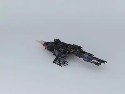 Trident Class Strike Cruiser SC225A-1 3D model