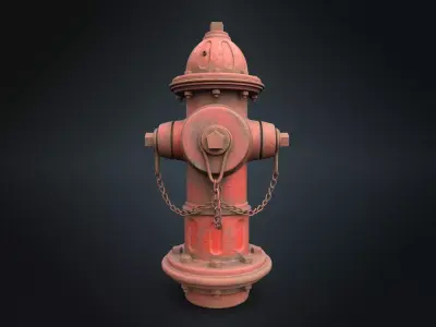 Fire Hydrant 3D model
