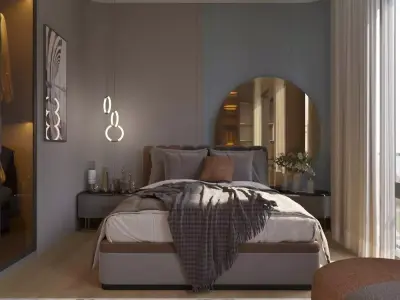 Master Bedroom 020 3D model