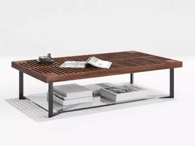 Ponton 120 Coffee Table 3D model