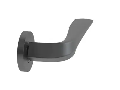 Zoo Hardware Rosso Maniglie Aries Matt Black 3D model