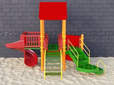 Play Booster 3D model