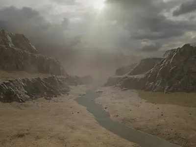 Environment Bundle Low-poly 3D model