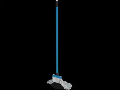 Brooms mops and window squeegees Wet Mop 3D model