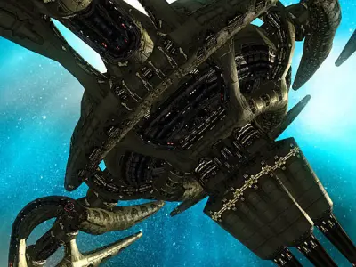 3DRT - Norad Space Station - Reilus Low-poly 3D model