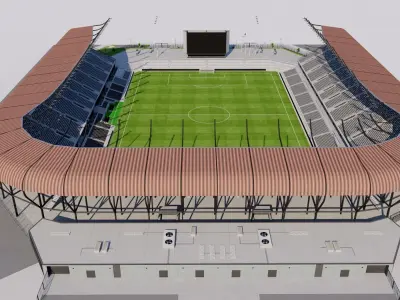 Lynn Family Stadium - Louisville USA 3D model