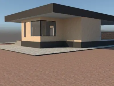 little house 3D print model