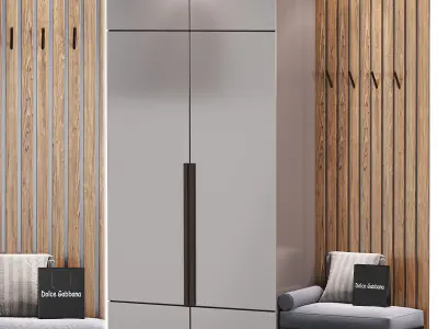 Hallway N01 3D model