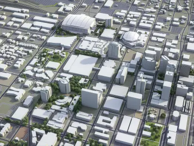 Phoenix - Metropolitan Area 3D Model Pack