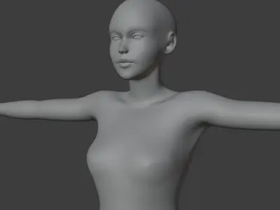 Bell Basemesh 3D model