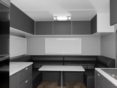 CARAVANS 226 RV Detailed 3D Model Quality Exterior  Interior  3D model