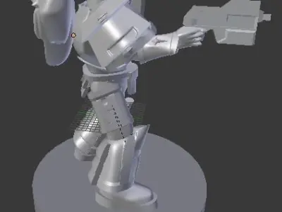 Armored Assault Paladin 3D print model