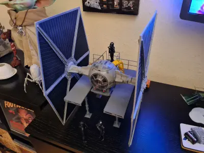 Hasbro TVC Tie Fighter Gantry Platform as seen in Squadrons 3D print model