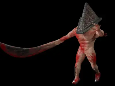 Pyrado monster 3D model