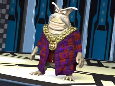 Rigellian for Poser 3D model