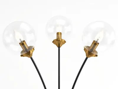 SM02-01 floor light 3D model