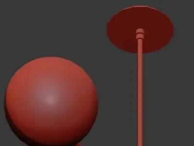 COURCELETTE LINEAR PENDANT 3D model