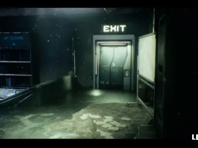 CyberPunk  Sci - Fi Apartment Interior Environment Kitbash Low-poly 3D model