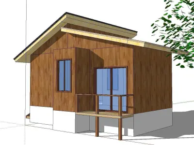 Creative Design-Holiday Cabin-074 3D model