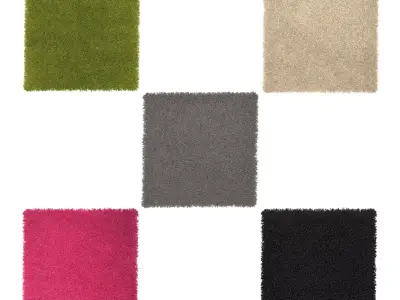 carpet HAMPEN 80x80 3D model
