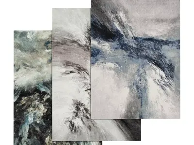 Rug Set 143 3D model