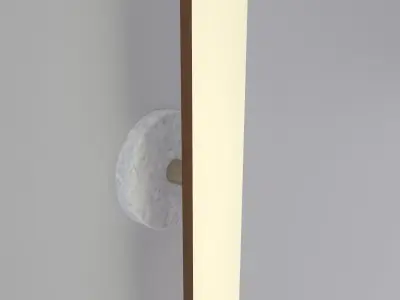 Counterweight Circle Sconce 3D model