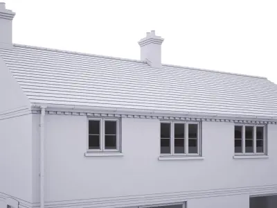 British House Trap Road Plot8-9 3D model
