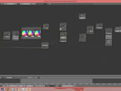 futuristic city 3D model