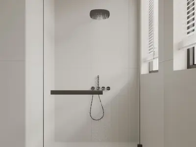 Modern style bathroom 3d model 3D model