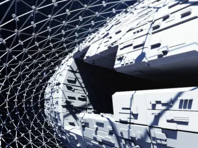 Space Station 2 3D model