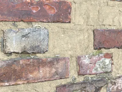 Brick 11pbr 4k png seamless 4k Texture