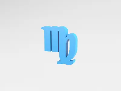 Virgo v1 004 Low-poly 3D model