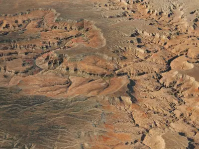 Grand Canyon Landscape 3D model