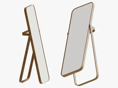 Ikea ikornnes floor mirror 3D model