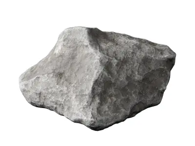 Low Poly Rocks Set 05 3D model