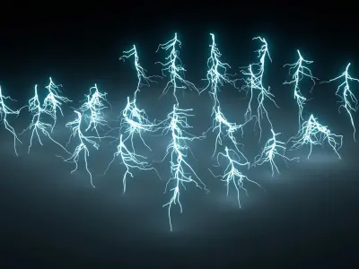 Lightning Pack v50 3D model