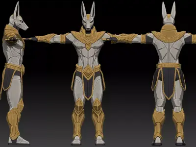 Anurex High Poly 3D model