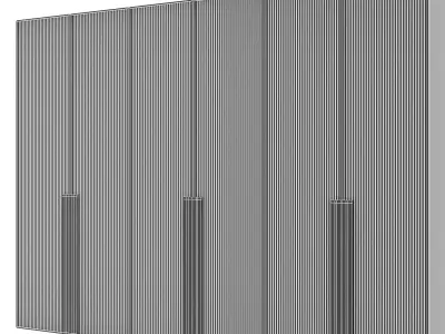 Wardrobe 01 Free 3D model