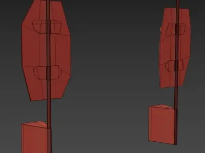 Wall Index Sconce by Volker Haug Studio Free 3D model