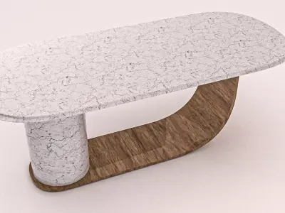 Modern Table 3D model order