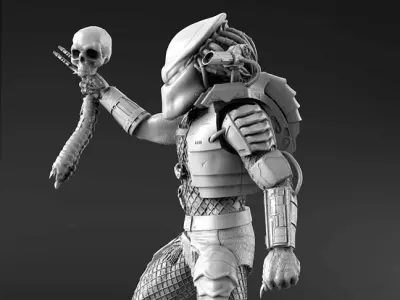 Predator Jungle Hunter 3d print model for 3D Printing 3D print model