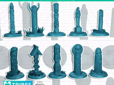 Pagan Idols 3D print model