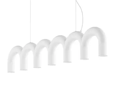 OBLURE ARCH BLACK Hanging lamp 3D model