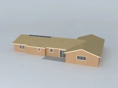 Flexible House Free 3D model