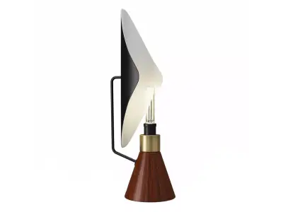 Mid-Century Modern Table Lamp 3D model