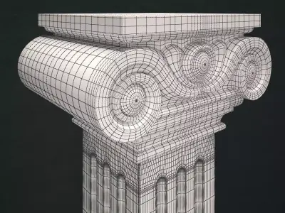Column 3D print model