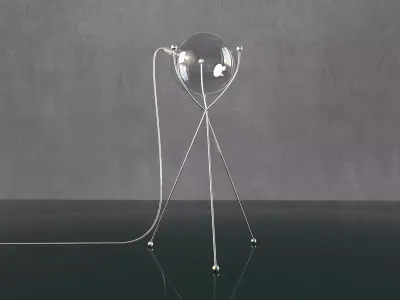 Lab Table Lamp TL1 3D model