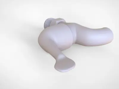 Faucet 3d model plastic 3D model