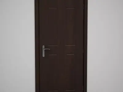 CGAxis Door 3D model 22