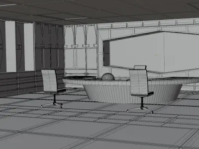 Imperial Officers Office B 3D model